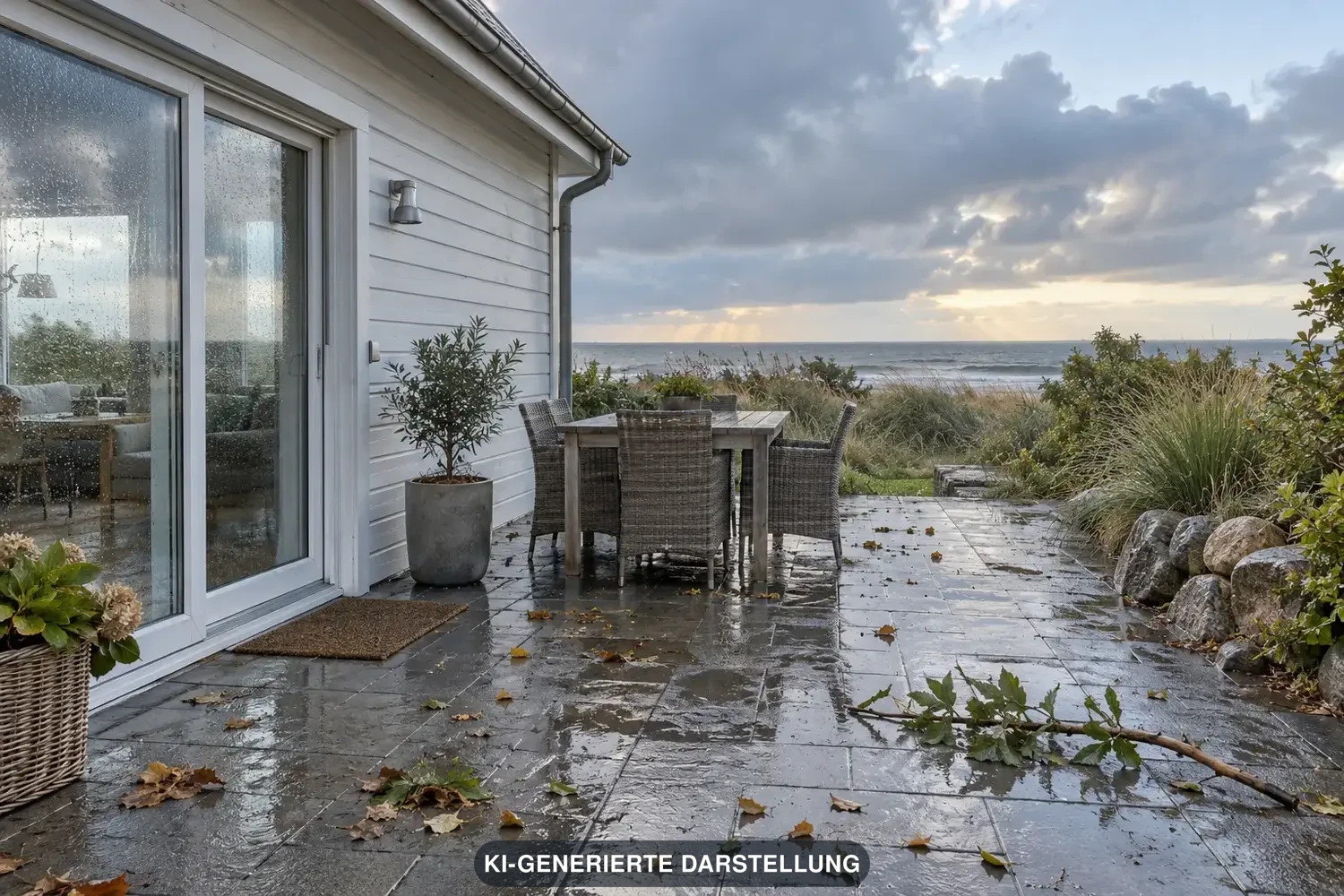 Ferienhaus nach einem Sturm kontrollieren lassen: Checkliste für Eigentümer